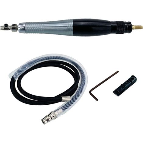 Kit de micro-meuleuse pneumatique Machine de polissage de lime pneumatique à ultrasons pneumatique rectifieuse rectifieuse pneumatique alternative(AT-06) (1/5)
