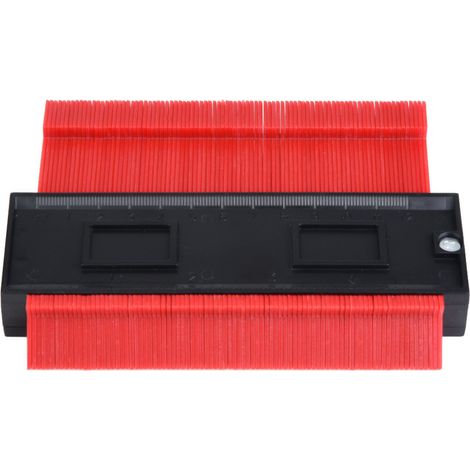 Gabarit de Contour Copieur de Profil Irrégulier, Outil de Traçage de Forme pour Menuiserie, Accessoire de Reproduction de Bord (1/5)