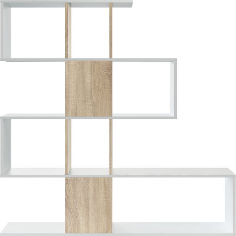 Estanteria alta Zig-Zag roble (1/5)