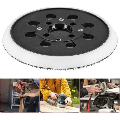 Disque de polissage - - Pour PEX300AE/PEX400AE - Polyuréthane - 125 mm (5") - Noir (1/5)