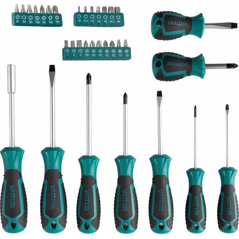 DESTORNILLADOR Y PUNTAS 33pcs.ESTUCHE (1/3)