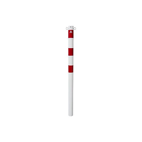 Schake  Paletto di sbarramento  Ø 76 mm  bianco / rosso  da