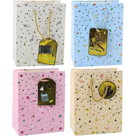 Sacchetto regalo 32x26x12cm MIX