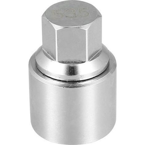 Écrou de roue 535 Clé Démontage Serrure Douille Écrou Antivol de Roue Voiture pour Touareg Scirocco Phaeto. (1/4)