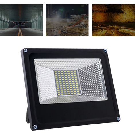 30-W-LED-Flutlicht, 6000 K, wasserdicht, Aluminium, für den Außenbereich geeignet, z. B. für Garten, Hof, Stadion, Spielplatz, 12 bis 85 V (1/5)