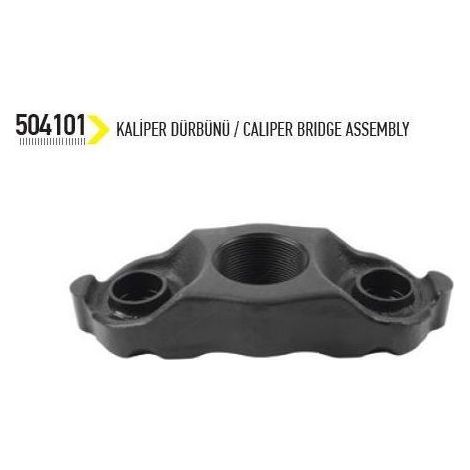 semirremolque pie de calar binocular BPW  CFT 5013, MAI 6606-01, 504101