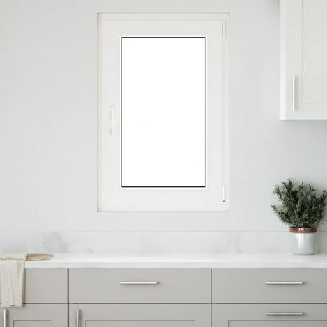 Ventana de sótano "RISOR" 60x90 cm oscilobatiente DIN derecha vidaXL (1/5)