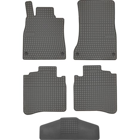 FROGUM ET410527 Fußmatten - Abdeckung 200000/1 - Mercedes S-Klasse W222 350 Lang 4matic 2013-2020 - Fußraum vorne und hinten - MONTIERT
