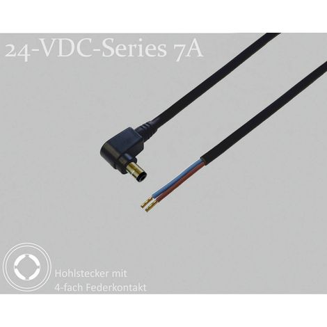 BKL Electronic 075910 Connecteur DC connecteur creux DC - Embouts 5.5 mm 2.1 mm 1.5 m 1 pc(s) Single X914552 (1/2)