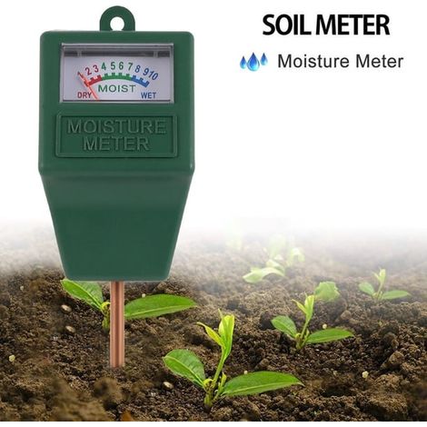 Bodenfeuchtigkeitsmesser für Gartenpflanzen, Blumenfeuchtigkeitsmessgerät, Hygrometer und Messdetektor (1/5)