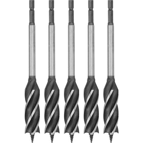 Scie-Trépan Bois 18mm 4 Fentes Tige Hexagonale Outil Coupe (1/5)