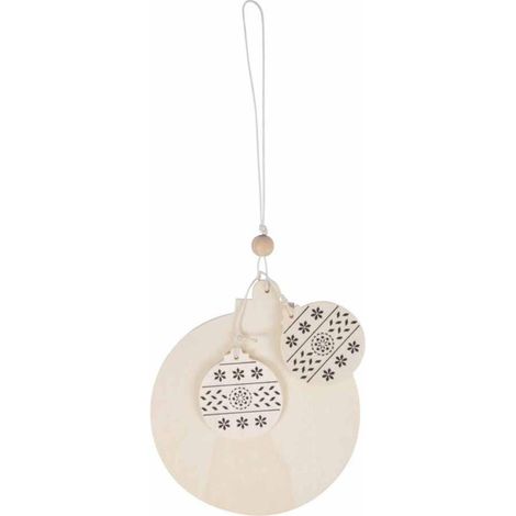 Décoration de Noël "Nordic Boule" Naturel