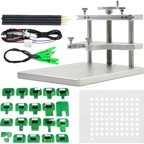 Strumento per la rimappatura della centralina, cornice LED BDM, 22 adattatori per sonde BDM (1/2)