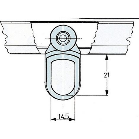 OMGE CARRELLO NYLON ART.903 C/2 RUOTE NYLON -FER89 (1/2)