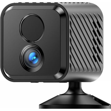 Camera De Surveillance Interieure - 4K - Wifi - Vision Nocturne - Détection De Mouvement - Batterie 3000 Maha - Stockage Cloud 3 Jours - 1 Pièce (1/5)