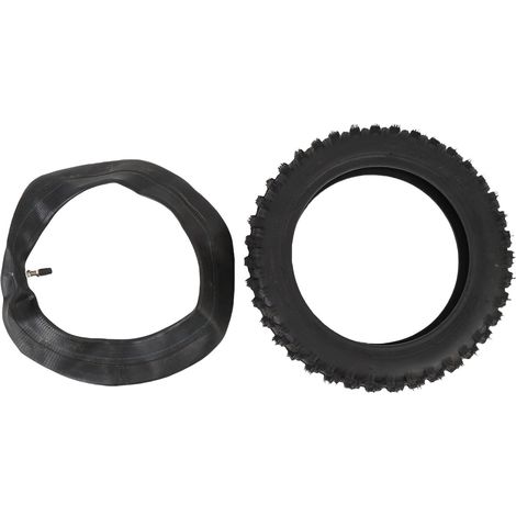 Ensemble de pneus et de chambres à air tout-terrain de 2.75 à 10 pouces, performances optimales, antidéflagrant, en caoutchouc robuste, pour Dirt Bike. (1/4)