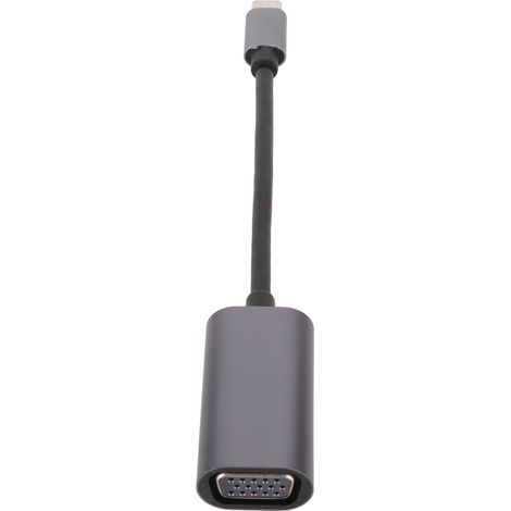Adaptateur USB-C vers VGA 1080P Anti-Dérapant pour PC Portable, Téléphone, Tablette (1/5)