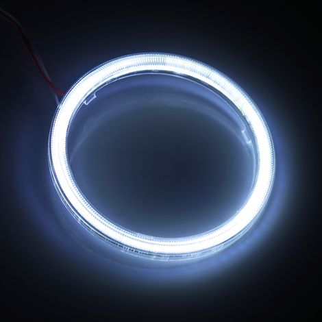 Paar 120-mm-COB-LED-Angel-Eye-Halo-Ringe für Motorrad/Auto (1/3)