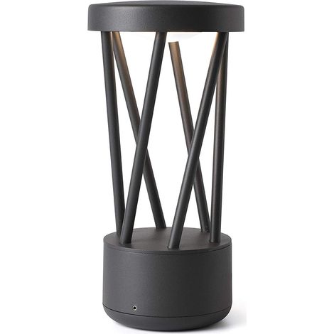 Faro Twist - Lampada da esterno a LED da esterno grigio scuro 10W 3000K IP65 (1/6)