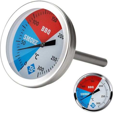 Edelstahl-Kochthermometer (0-300°C) für den Grill