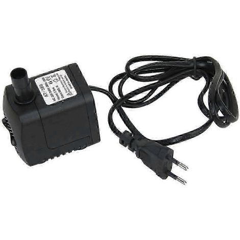 Pompe submersible 15W prise UE 220-240V pour bassin, fontaine, pièce d'eau, jet d'eau décoratif (1/5)