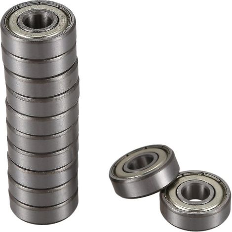 12 roulements à billes à gorge profonde à une rangée 608z 22 mm x 8 mm x 7 mm (1/5)