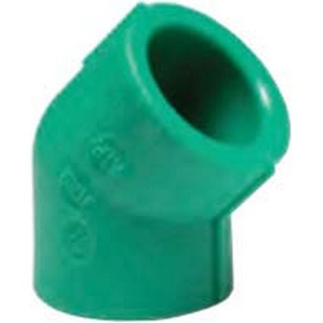 10PZ CURVA 45° IN PPR PN25 - ø mm.20x20
