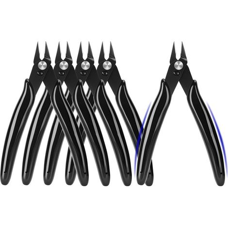 Lot de 2 mini-coupe-fils, coupe-câbles tranchants, coupe de fil de précision pour l'artisanat (1/5)