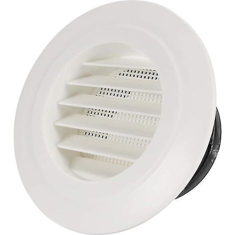 Orifice de ventilation de 75 mm avec grille de protection - ABS (75 mm) (1/4)