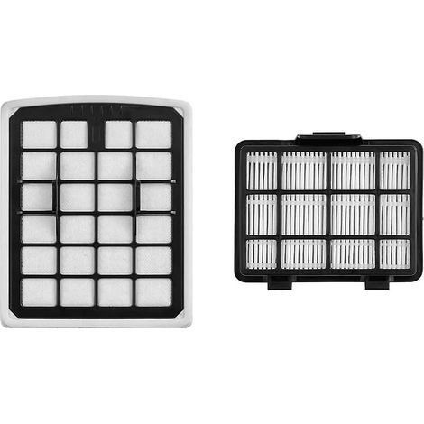 Filtres de rechange compatibles avec le kit d'aspirateur traîneau sans sac NEN180 - Élément filtrant du bac à poussière (1/5)