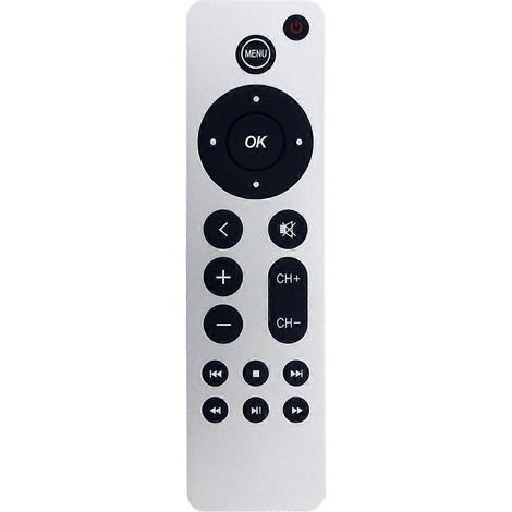 Ersatzfernbedienung für Apple TV 4K/ Generation 1 2 3 4/ HD A2843 A2737 A2169 A1842 A1625 A1427 A1469 A1378 A1218 (ohne Sprachausgabe) (1/5)