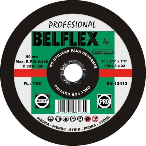 Disco FL/TGC C30RBF FL/TGC 178X3X22 C30RBF