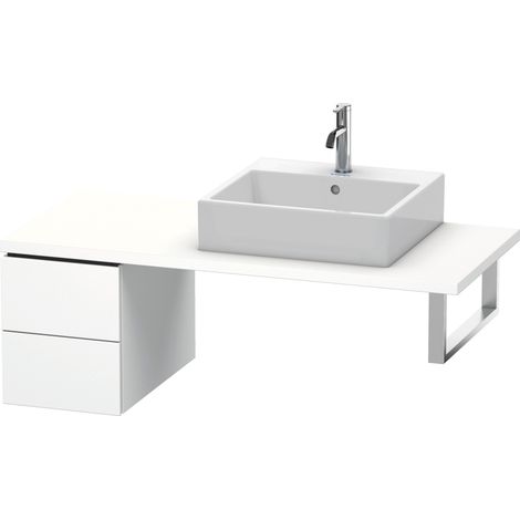 Duravit L-Cube élément bas pour console, 2 tiroirs,