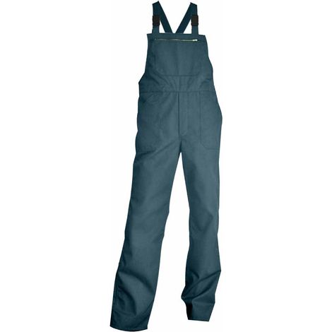 Mono de trabajo con tirantes BURIN - VERDE US 6XL - 10