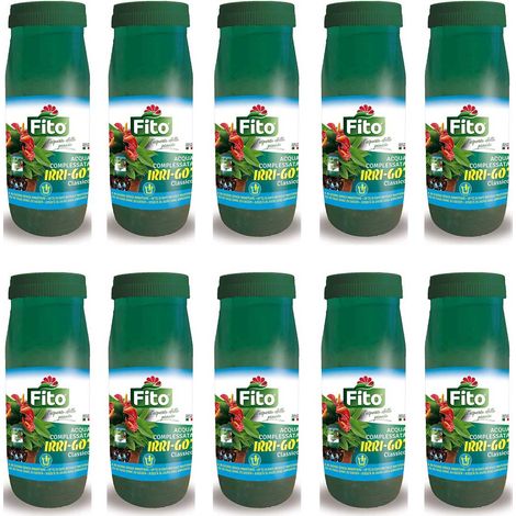 OFFERTA 10PZ ACQUA COMPLESSATA DISSETA PIANTE FITO IRRIGO' CLASSICO 300ML