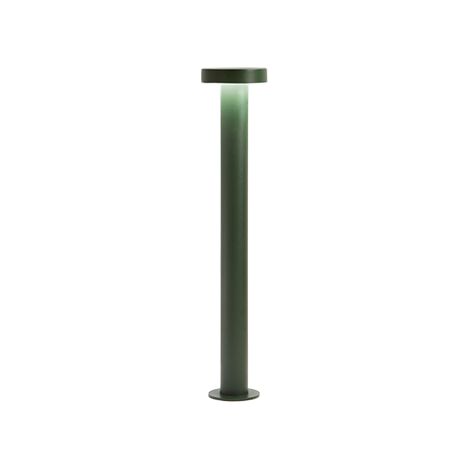 Tabouret - Borne De Jardin Led 12W, Ip65, 960 Lm, H. 60 Cm, 3000K, Aluminium Peint, Borne Extérieure, Verte - Perenz (1/3)