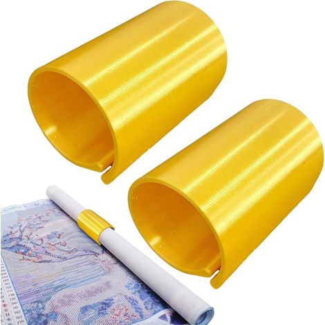 Organisateur de rouleaux en toile d'art Ensemble De Support De Rouleau En Toile De Peinture De Diamant Porte-rouleau Toiles à Strass Support de Rouleau de Toiles Outil de rangement (A) (1/5)