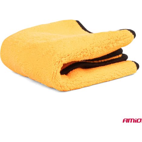 Chiffon microfibre pour sécher la peinture automobile 30 x 40 cm, lot de 2, amio-03752
