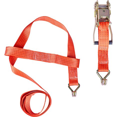 Sangle de transport avec tendeur et harnais 5T 5000kg 50mm 3m AMIO-03317 (1/5)
