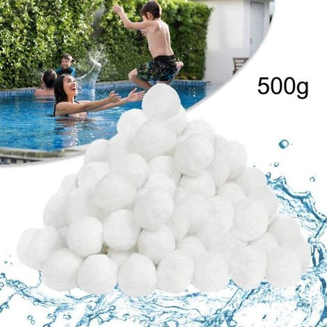 Boules filtrantes 500g - Polyéthylène - Filtration efficace (1/5)