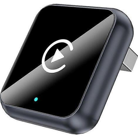 Adaptateur CarPlay sans fil 2 en 1 : boîtier intelligent CarPlay/Android Auto avec IA intégrée, dongle USB, conversion filaire CarPlay vers sans fil, Plug and Play. (1/5)