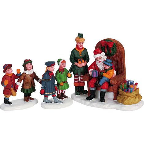 Visiting Santa Set of 3 Cod. 62276