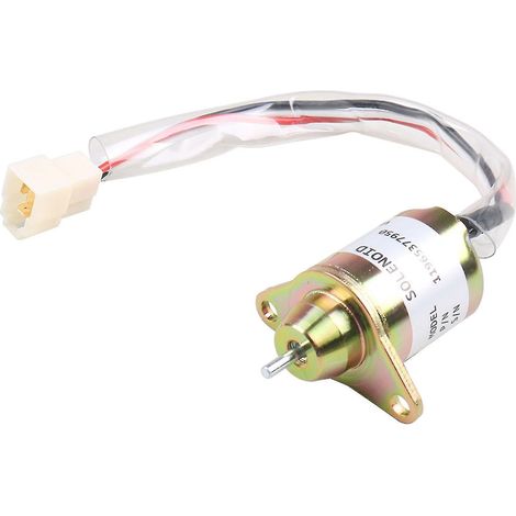 Électrovanne d'arrêt pour moteur Yanmar 1503es-12s5suc5s, vanne d'arrêt 119653-77950 (1/4)