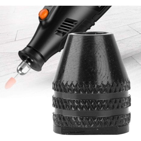 Mandrin universel 3 griffes – queue courte 7mm – accessoire meulage électrique (1/5)