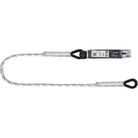 Linea di sicurezza in corda intrecciata - Senza moschettone - 1,80 m - FA3050020