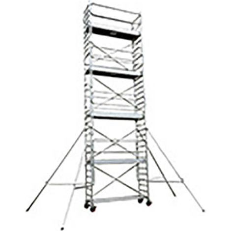 Torre mobile 6 piani - Altezza max. di lavoro 13.90m - 7230122