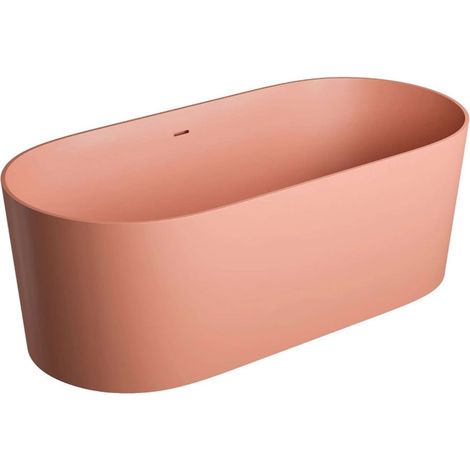 OMNIRES Ovo M+ - Bañera independiente, 160x74 cm, coral OVO160WWZPCO (1/4)