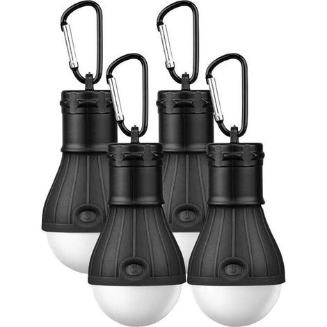 pair Lumière de Camping extérieure multifonctionnelle lumière de tente LED étanche portable type de crochet mini camping lumière de secours (1/5)