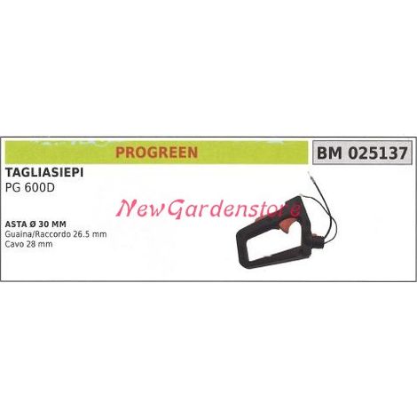 Poignée du taille-haie PROGREEN PG 600D 025137