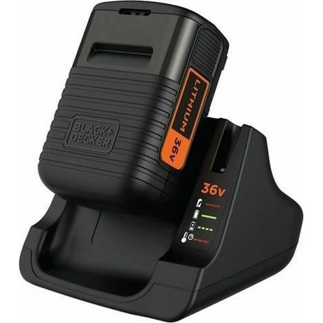 Kit Batterie Lithium 36V 2Ah et Chargeur 1h30, Compatible avec Tous Les Outils Sans Effet Mémoire, Faible Autodécharge, Pratique, Compacte et Polyvalente, (1/5)